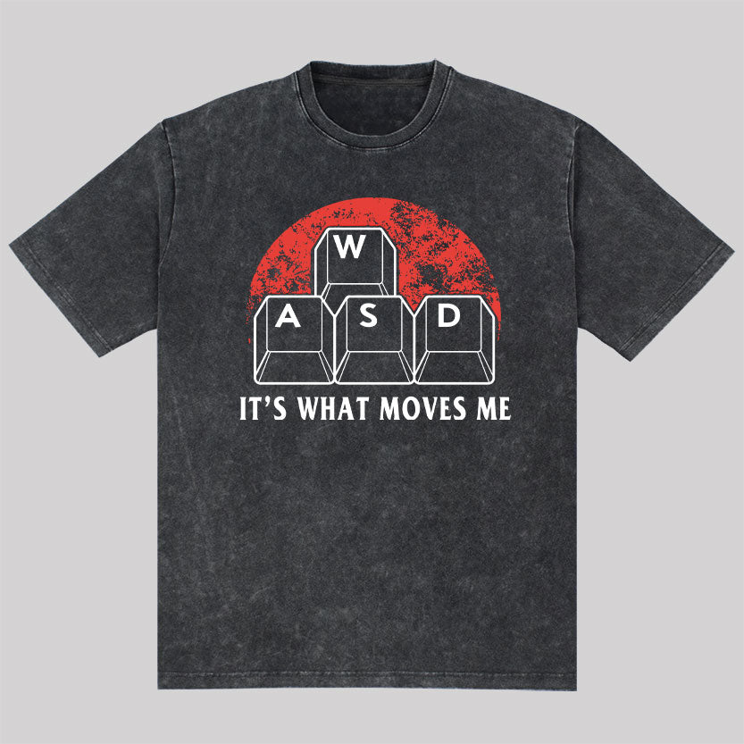 Funny PC Gamer Computer Nerd Washed T-Shirt