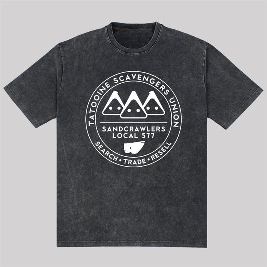 Tatooine Scavengers Union Washed T-Shirt