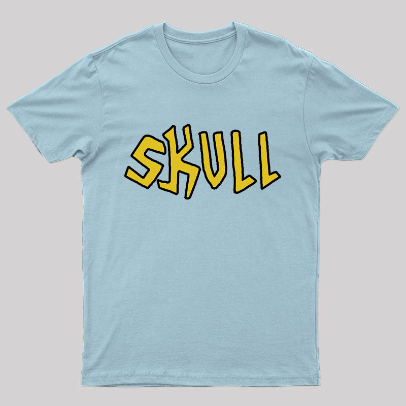 Butt Head Costume Skull Geek T-Shirt