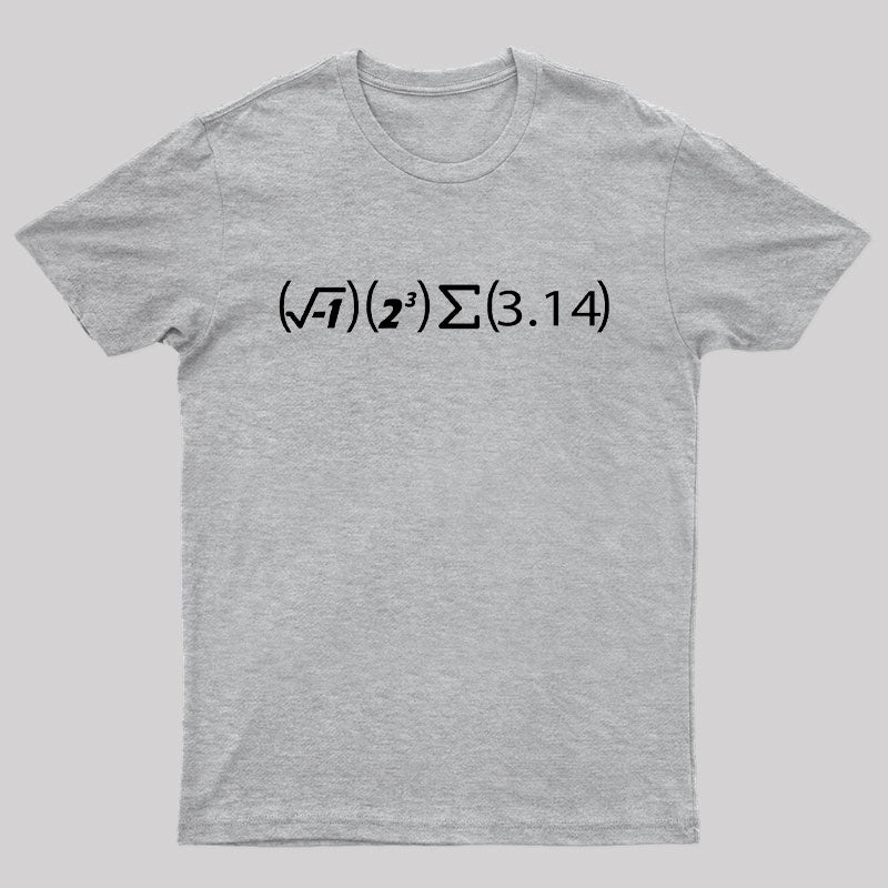 Math Pi Formula Nerd T-Shirt