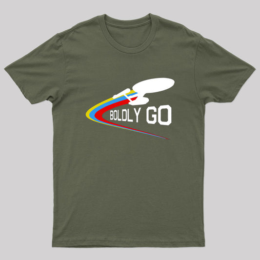 Boldly Go: TOS T-Shirt
