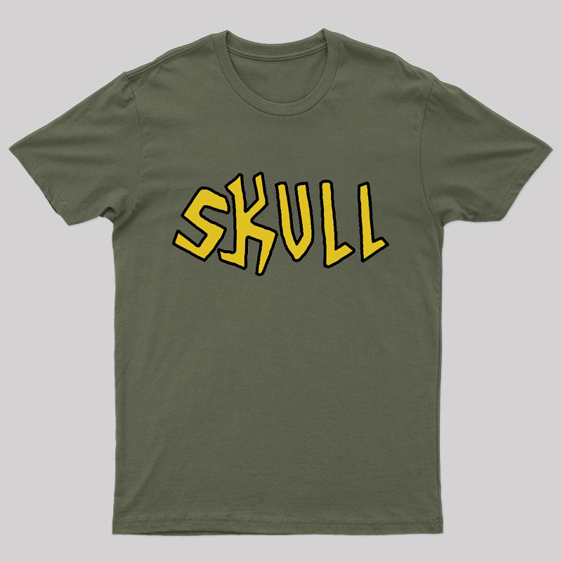 Butt Head Costume Skull Geek T-Shirt