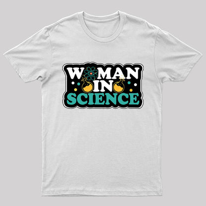 Woman In Science Nerd T-Shirt