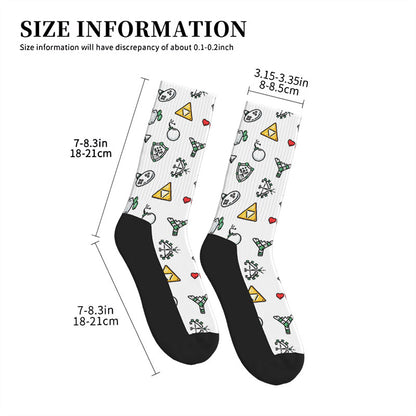 The Zelda Pixel Style Men's Socks