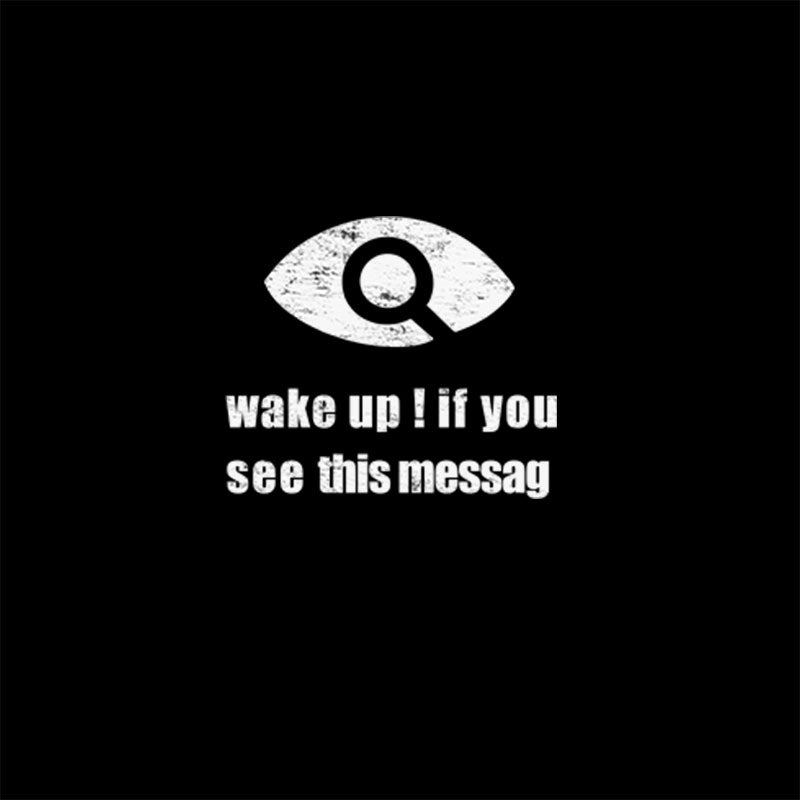 Wake Up ! If You See This Messag T-Shirt