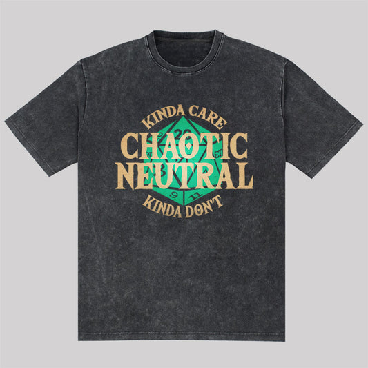 Chaotic Neutral Washed T-Shirt