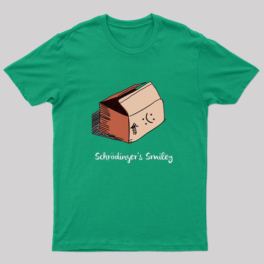 Schrodinger's Smiley Geek T-Shirt