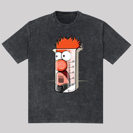 Beaker Muppets Science Washed T-Shirt