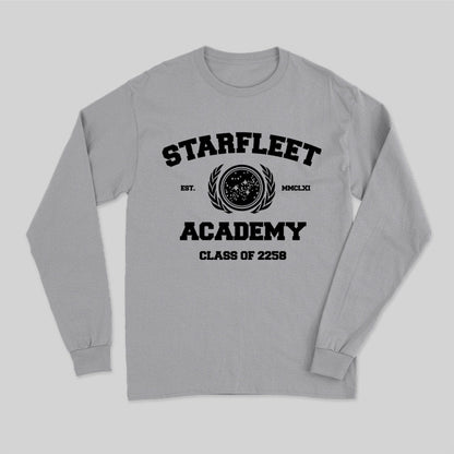Starfleet Acadmey Class of 2258 White Long Sleeve T-Shirt