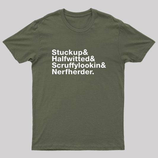 Experimental Scoundrel Nerd T-Shirt