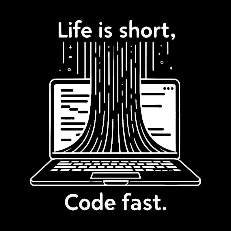 Life is Short Code Fast T-Shirt