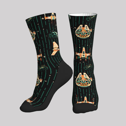 Space Stripes Men's Socks