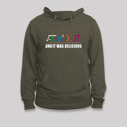 I Ate Some Pie And It Was Delicious I Ate Some Pi Math Classic Hoodie