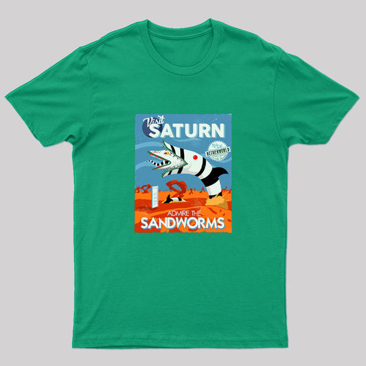 Visit Saturn Geek T-Shirt