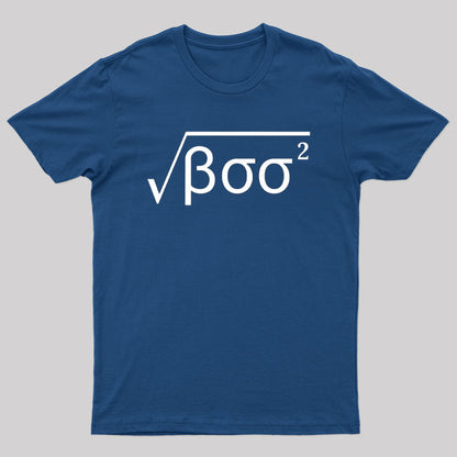 Boo Halloween Math and Algebra Symbols T-Shirt