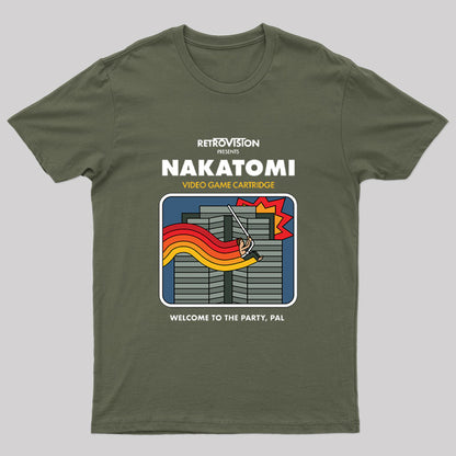 Retro Nakatomi Game Geek T-Shirt