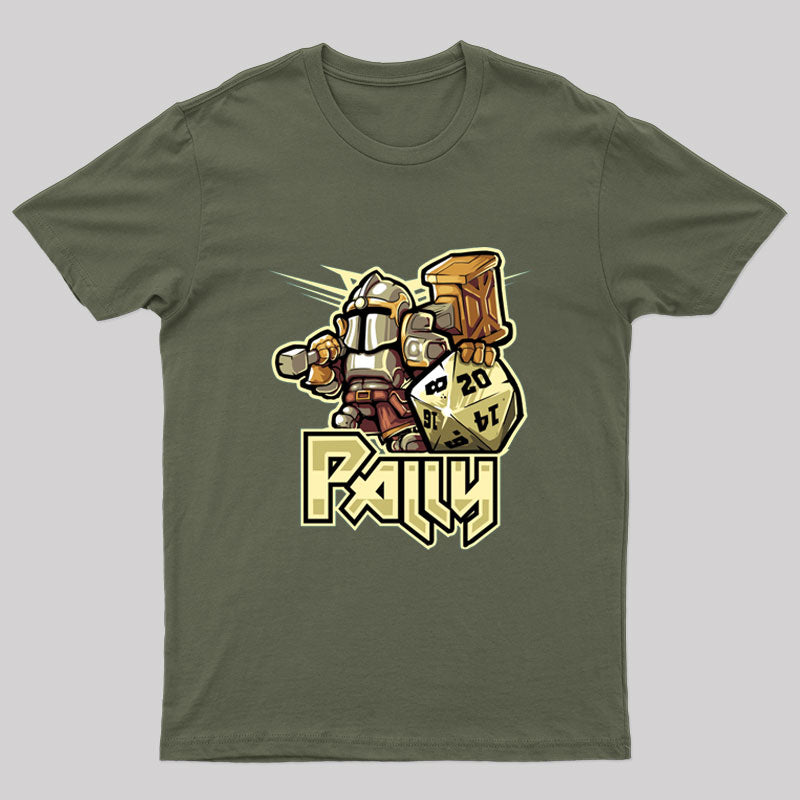 Mini RPG Paladin Nerd T-Shirt