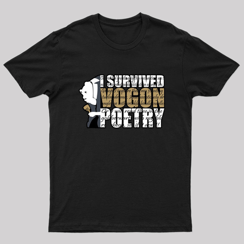 I Survived Vogon Poetry T-Shirt