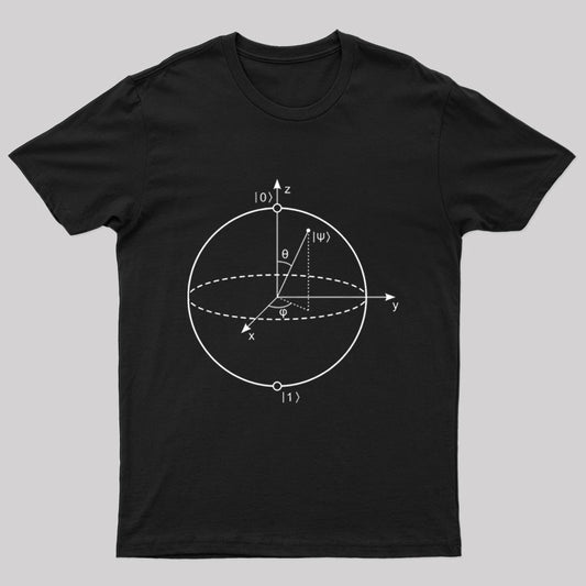 Bloch Sphere Geek T-Shirt