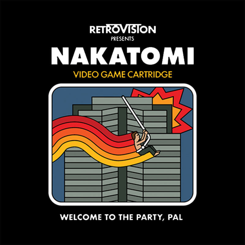 Retro Nakatomi Game Geek T-Shirt