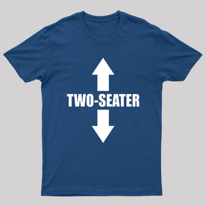 Two Seater Arrow Funny T-Shirt