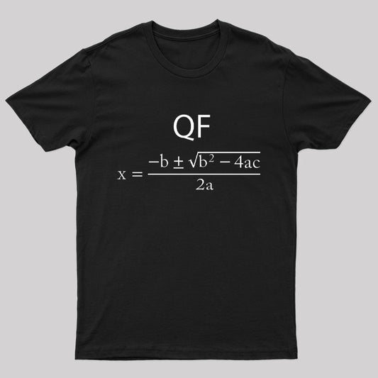 I Love Math Quadratic Formula T-Shirt