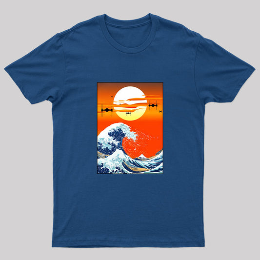 Meets Hokusai T-Shirt