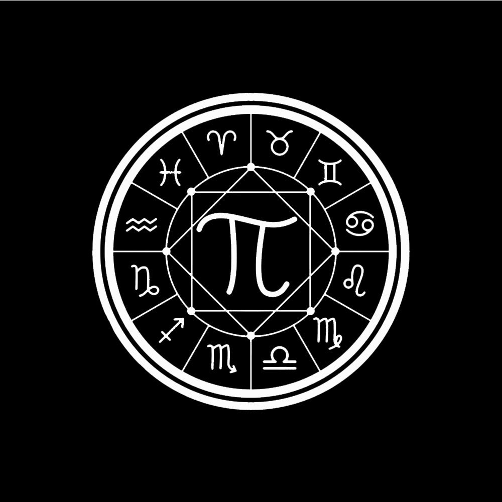 Astrology Of Pi Symbol Geek T-Shirt