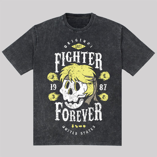 Fighter Forever Ken Washed T-Shirt