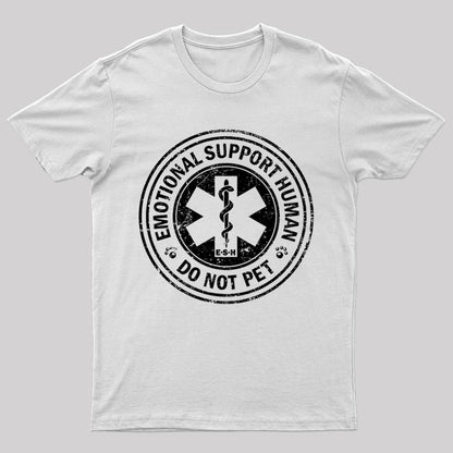 Emotional Support Human Nerd T-Shirt