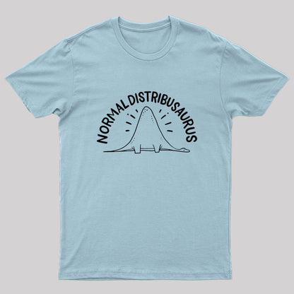 Normaldistribusaurus Nerd T-Shirt