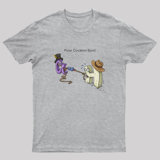 Polar Covalent Bond Geek T-Shirt