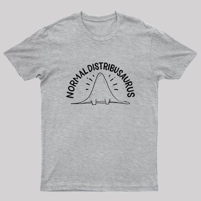 Normaldistribusaurus Nerd T-Shirt