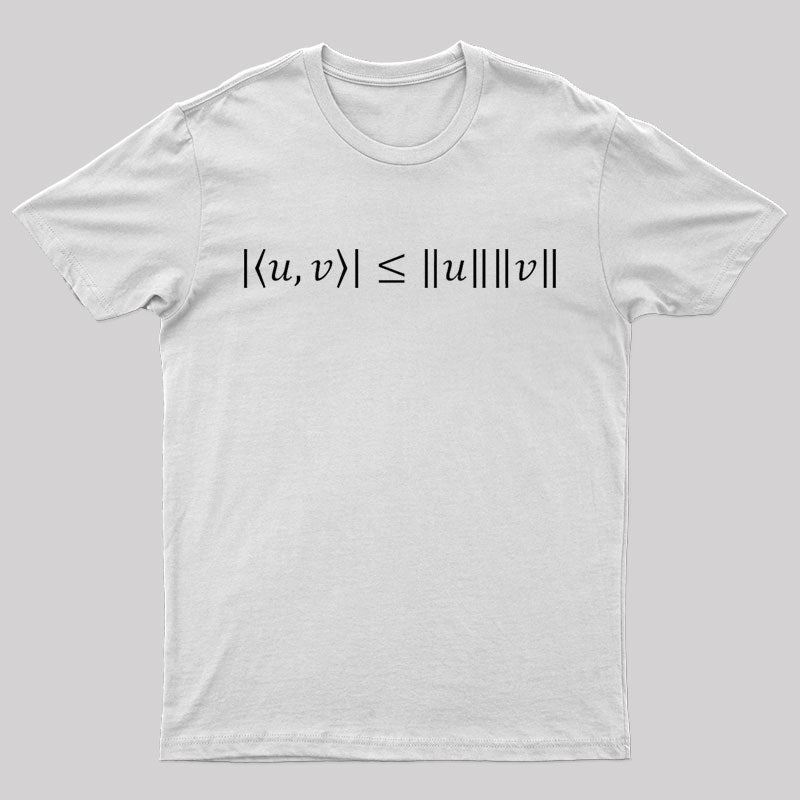 Cauchy Schwarz Inequality Nerd T-Shirt