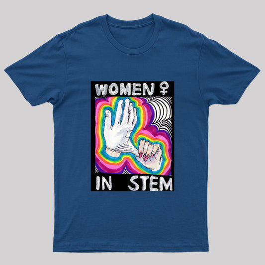 Women in Stem Nerd T-Shirt