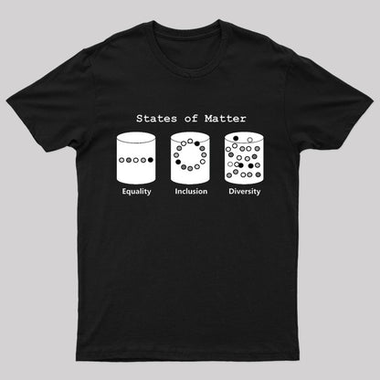 Science States Of Matter Geek T-Shirt