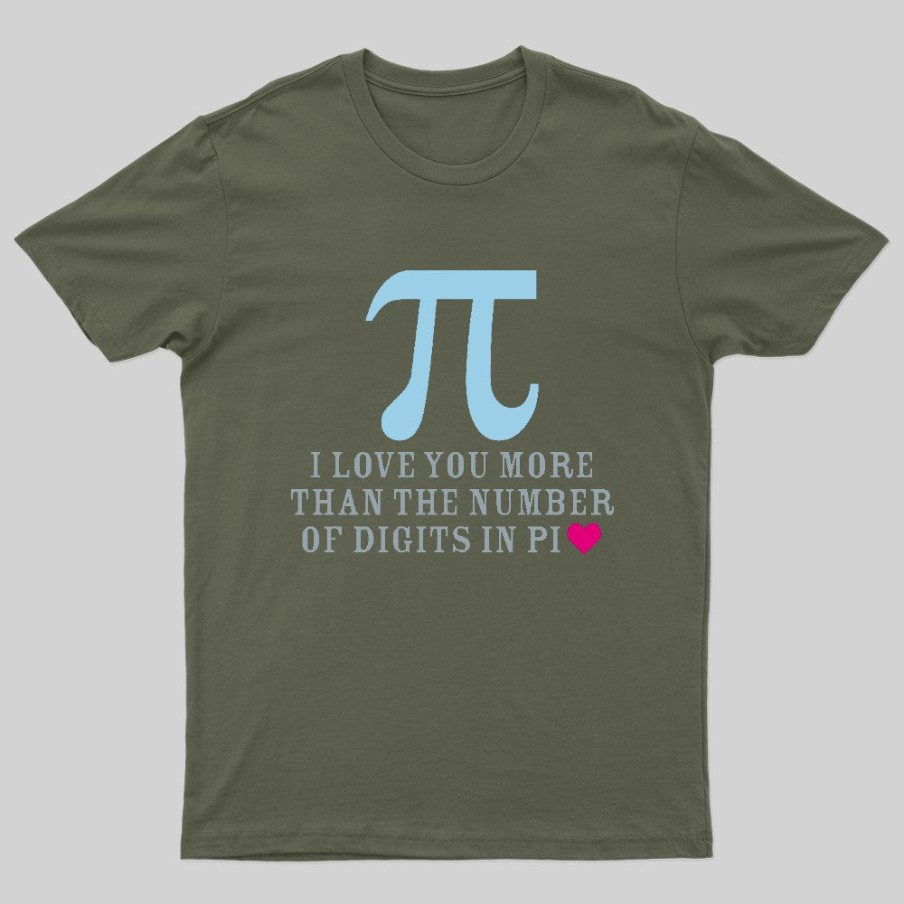 Digits In Pi Geek T-Shirt