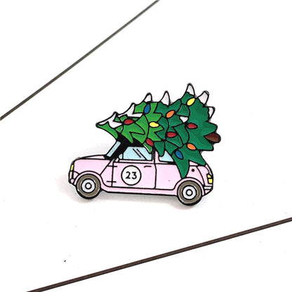 Christmas Tree Cart Cup Candy Socks Pins