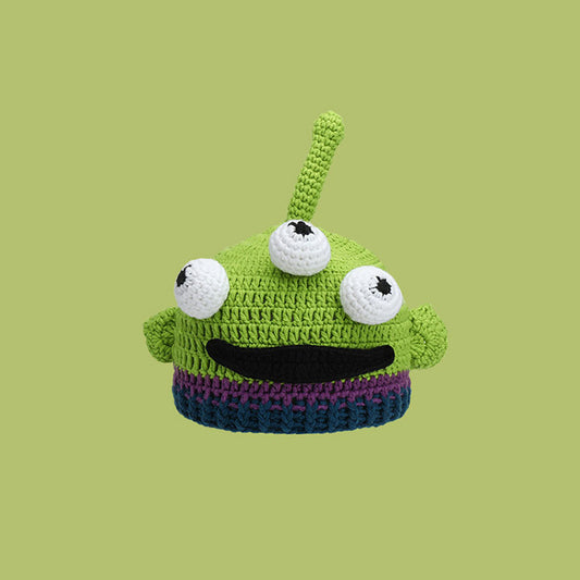 Funny Shrek Three-Eye Hat