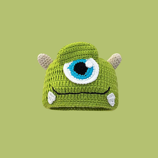 Funny Tooth Green Monster Hat