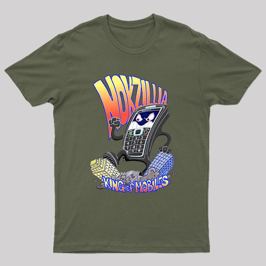 Mozilla King Of Mobiles Geek T-Shirt