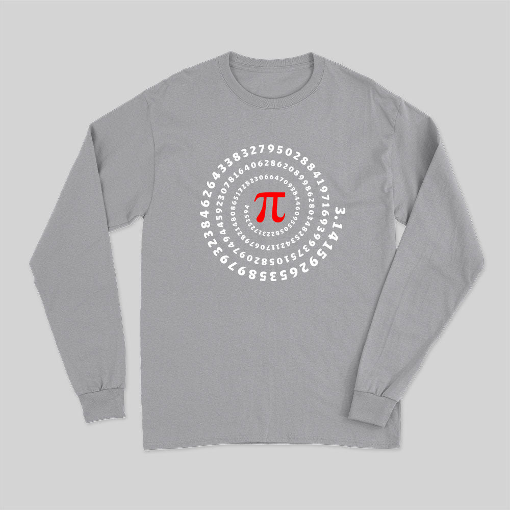 Pi Science Number Sequence Classic Long Sleeve T-Shirt
