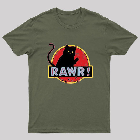 Jurassic Cat RAWR T-Shirt