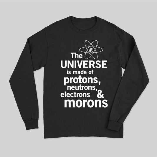 The composition of the universe Science Long Sleeve T-Shirt