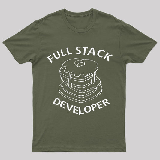 Full Stack Developer Nerd T-Shirt