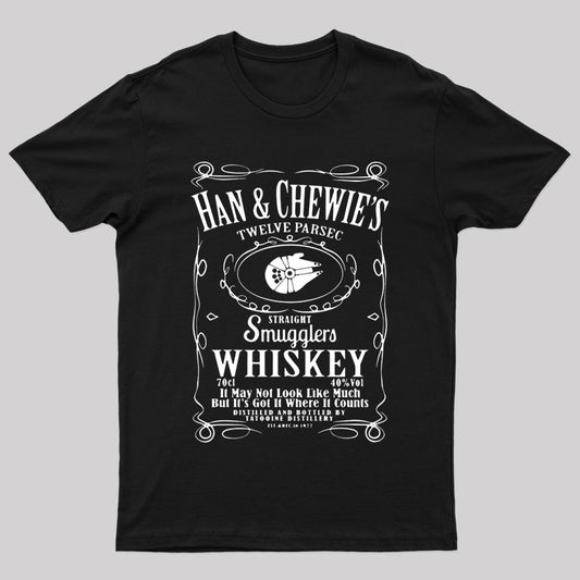 Han&Chewie's Twelve Parsec Whiskey Geek T-Shirt