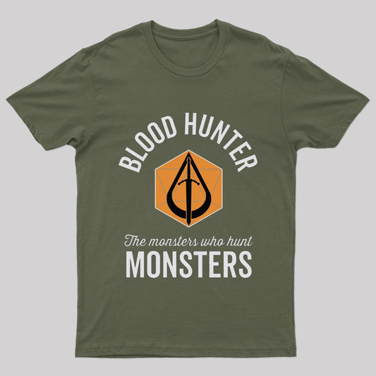 The Monsters Who Hunt Monsters Nerd T-Shirt