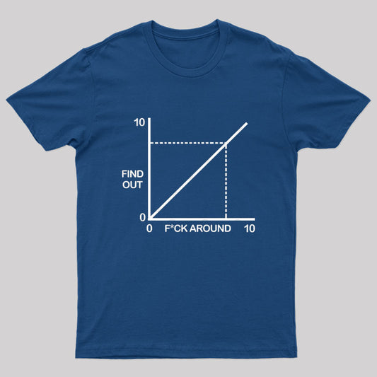 Find Out Diagram Chart Nerd T-Shirt