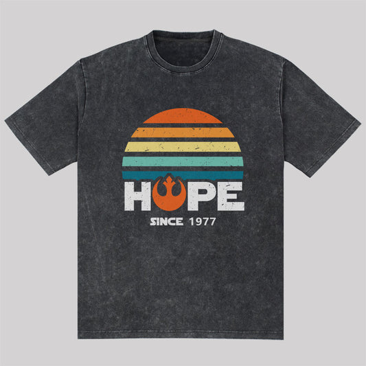Hope Since 1977 Washed T-shirt