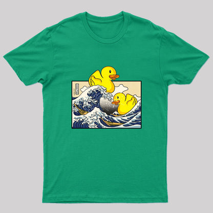 The Great Duck Off Kanagawa Geek T-Shirt